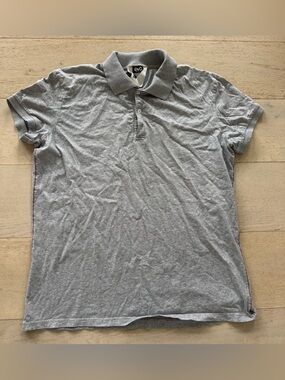 D&G polo shirt contrast stitch